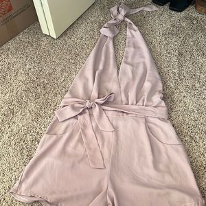 Pink romper